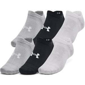 Шкарпетки Under Armour Essential No Show 6pk білий, сірий, чорний Уні